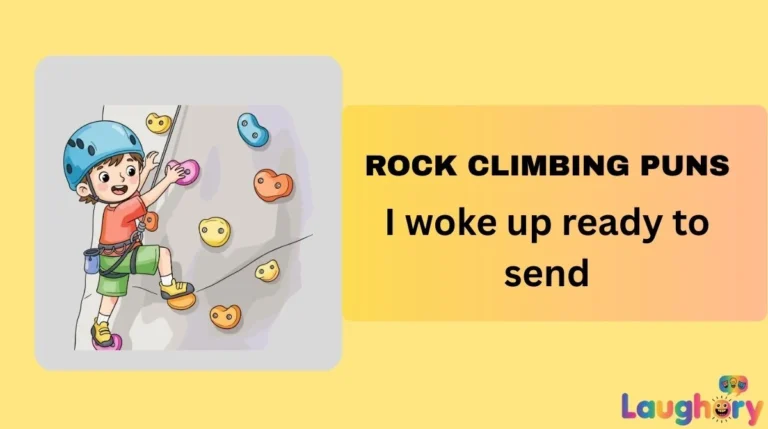 Rock Climbing Puns